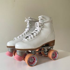 Chicago skates white roller skates size 8